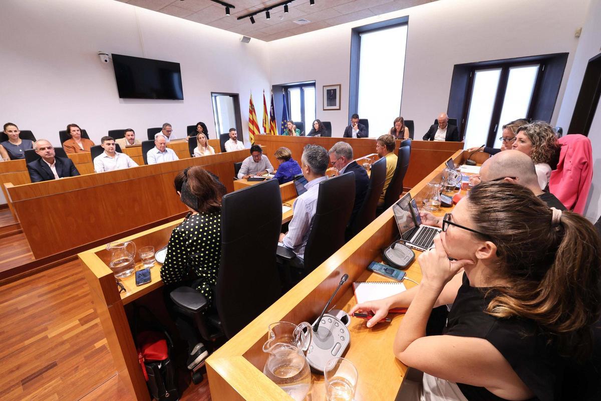 Imágenes del Debate sobre el estado del municipio de Ibiza