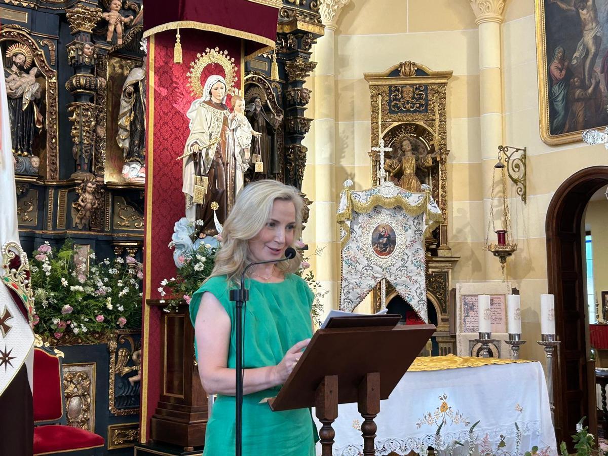 EN IMÁGENES: Así se vivió el pregón de las fiestas del Carmen de Salinas con Patricia Abruña