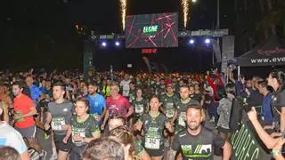 José España y Jéssica Guerrero ganan el 10K de la "Elche Night Race"