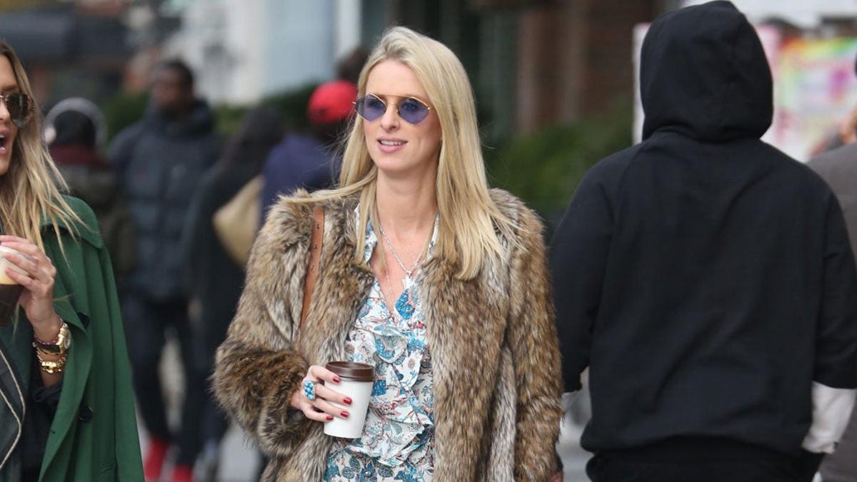 El estilismo otoñal de Nicky Hilton