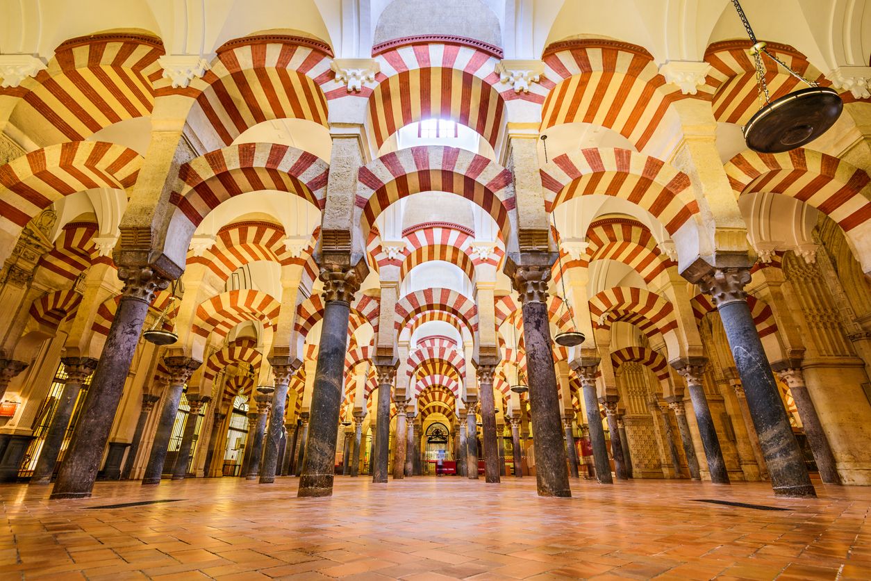 El interior de la Mezquita-Catedral de Córdoba
