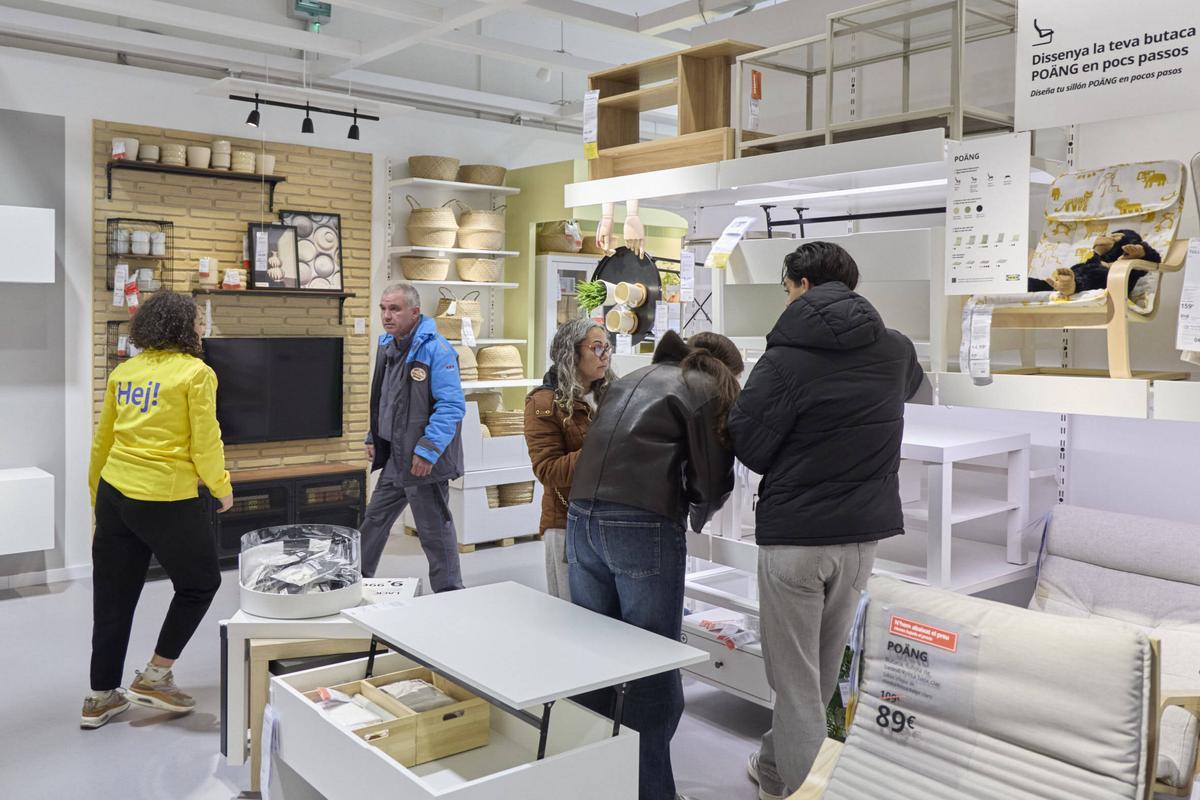 Les fotos de la inauguració de l'IKEA de Girona