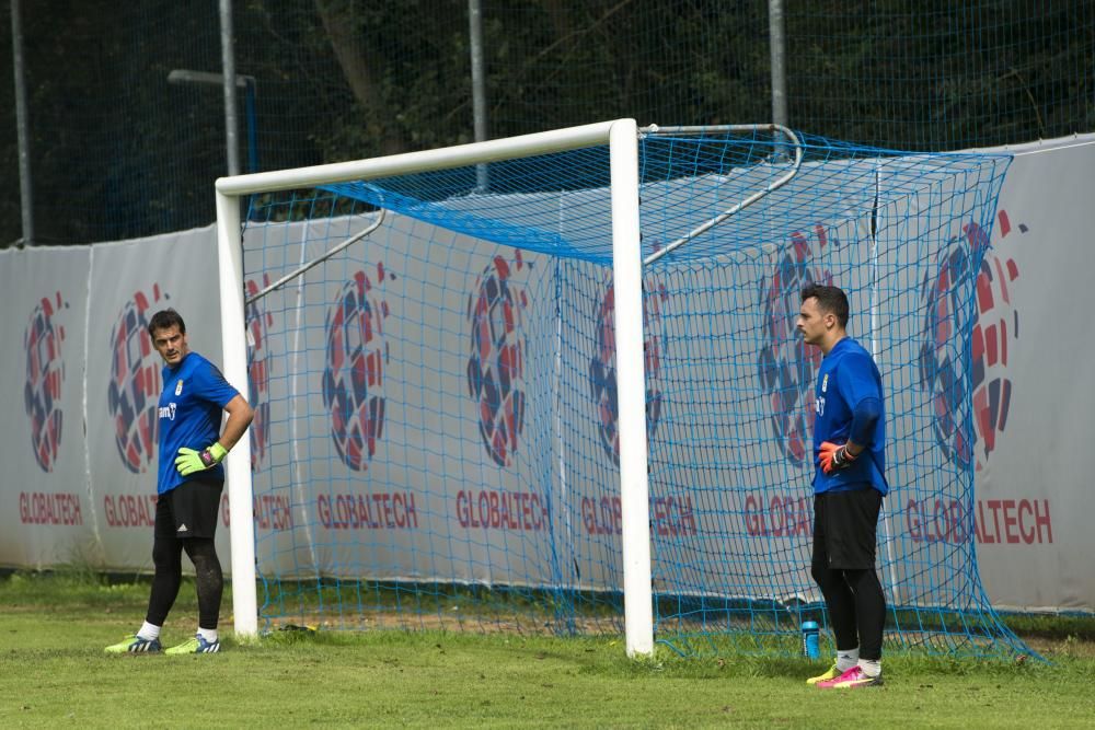 Entrenamiento del Real Oviedo