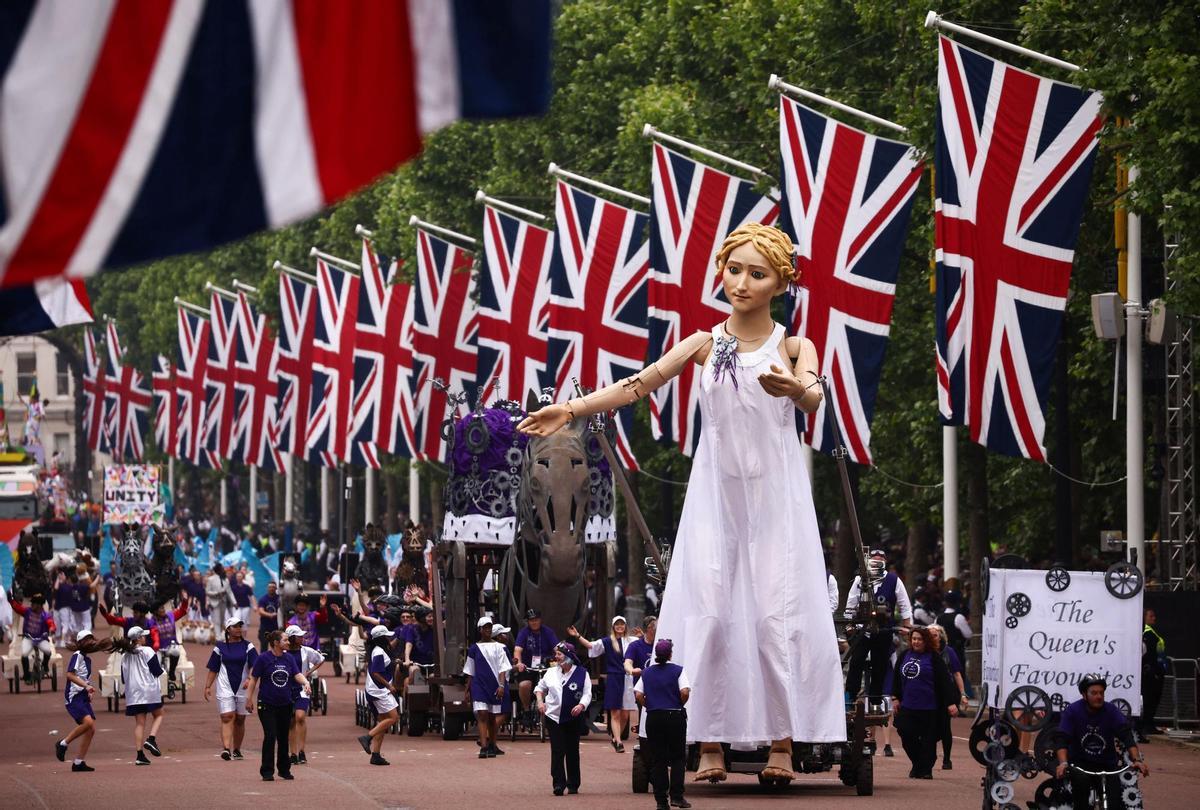 Queens Platinum Jubilee celebrations in London