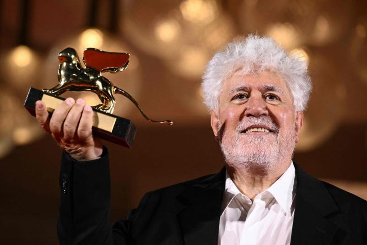 Pedro Almodóvar gana el León de Oro en Venecia