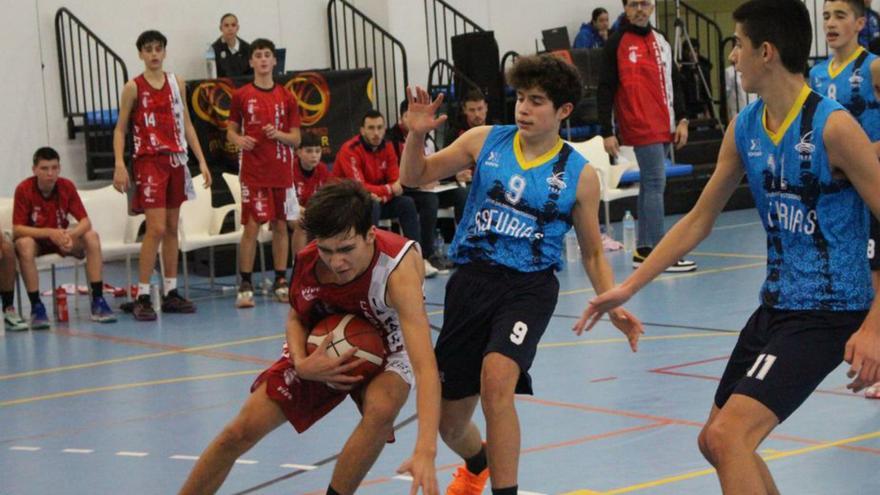 Asturias gana en cadetes y pierde en infantiles en el campeonato de España autonómico de baloncesto