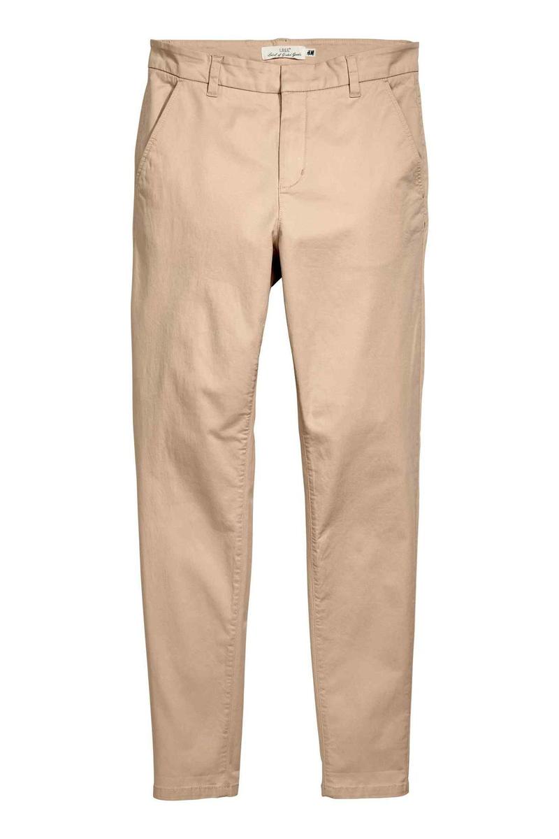 Chinos de algodón de H&amp;M (19,99 €)