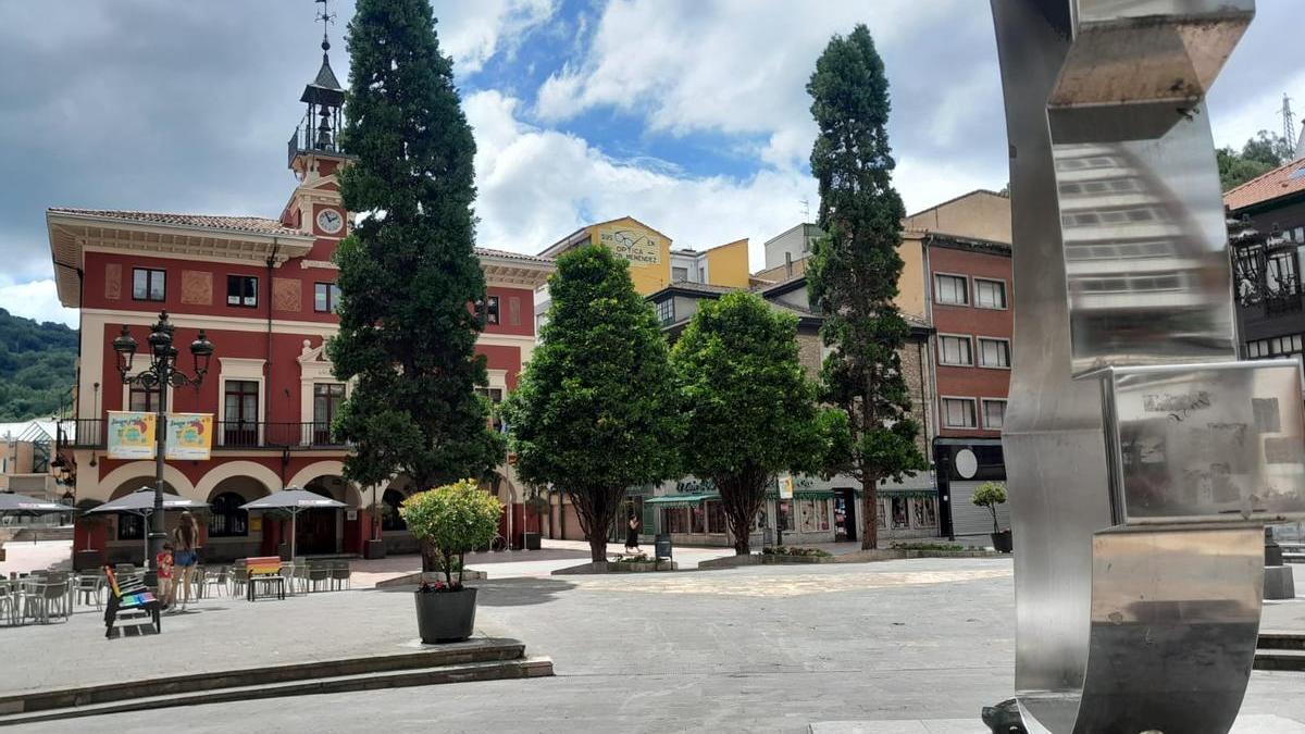 El ayuntamiento de Langreo.
