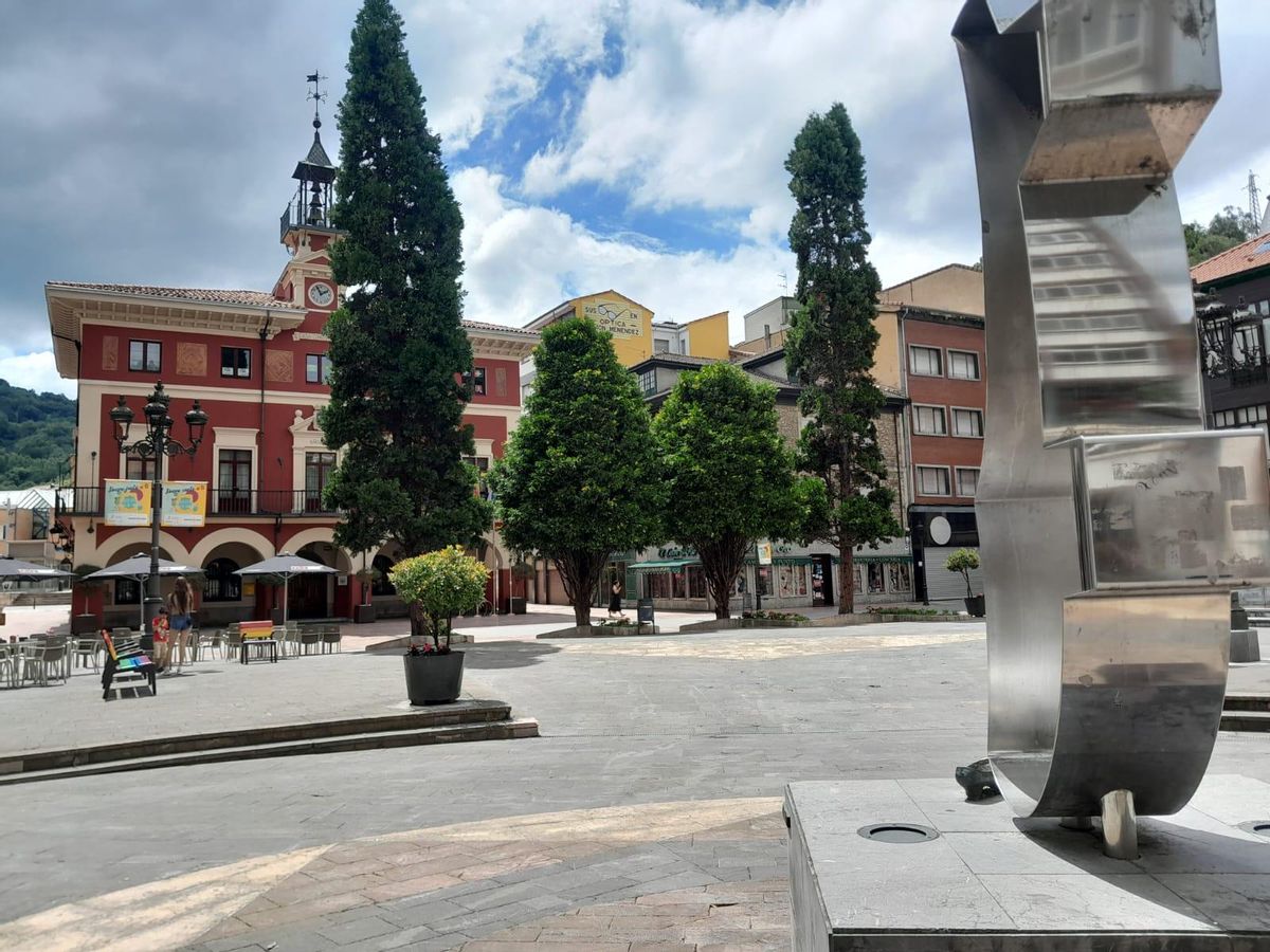 El ayuntamiento de Langreo.