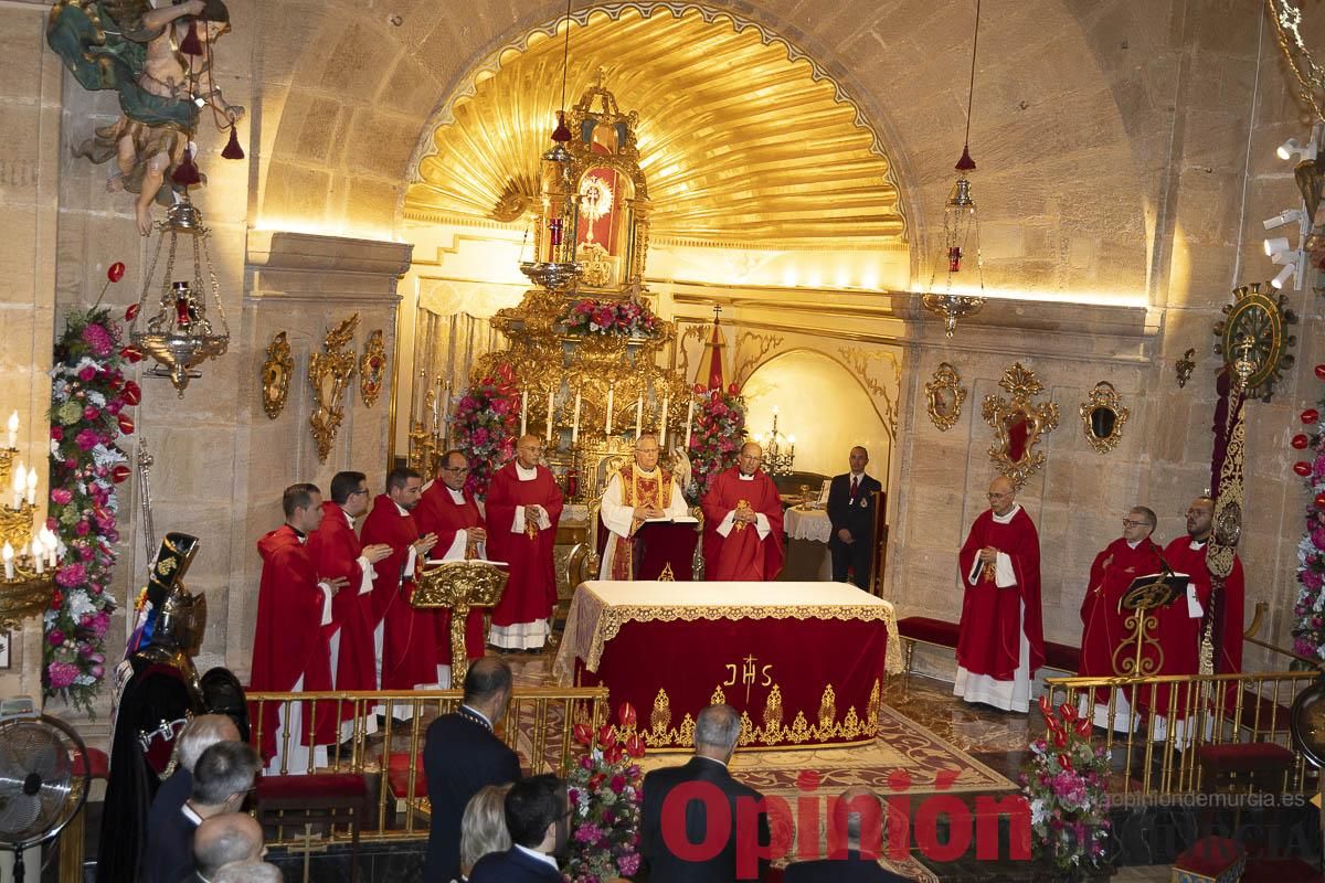 Así se ha vivido en Caravaca la clausura del Quinario de la Vera Cruz