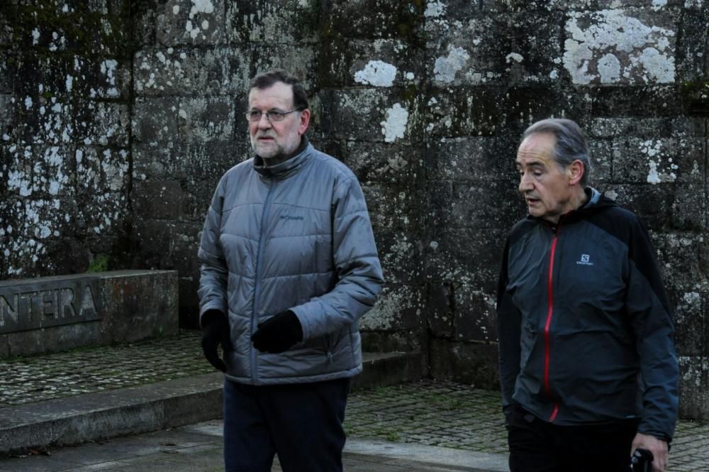 Mariano Rajoy visita la Ruta da pedra e da auga