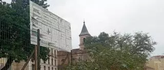 Un cartel del terror en el Convento de la Trinidad