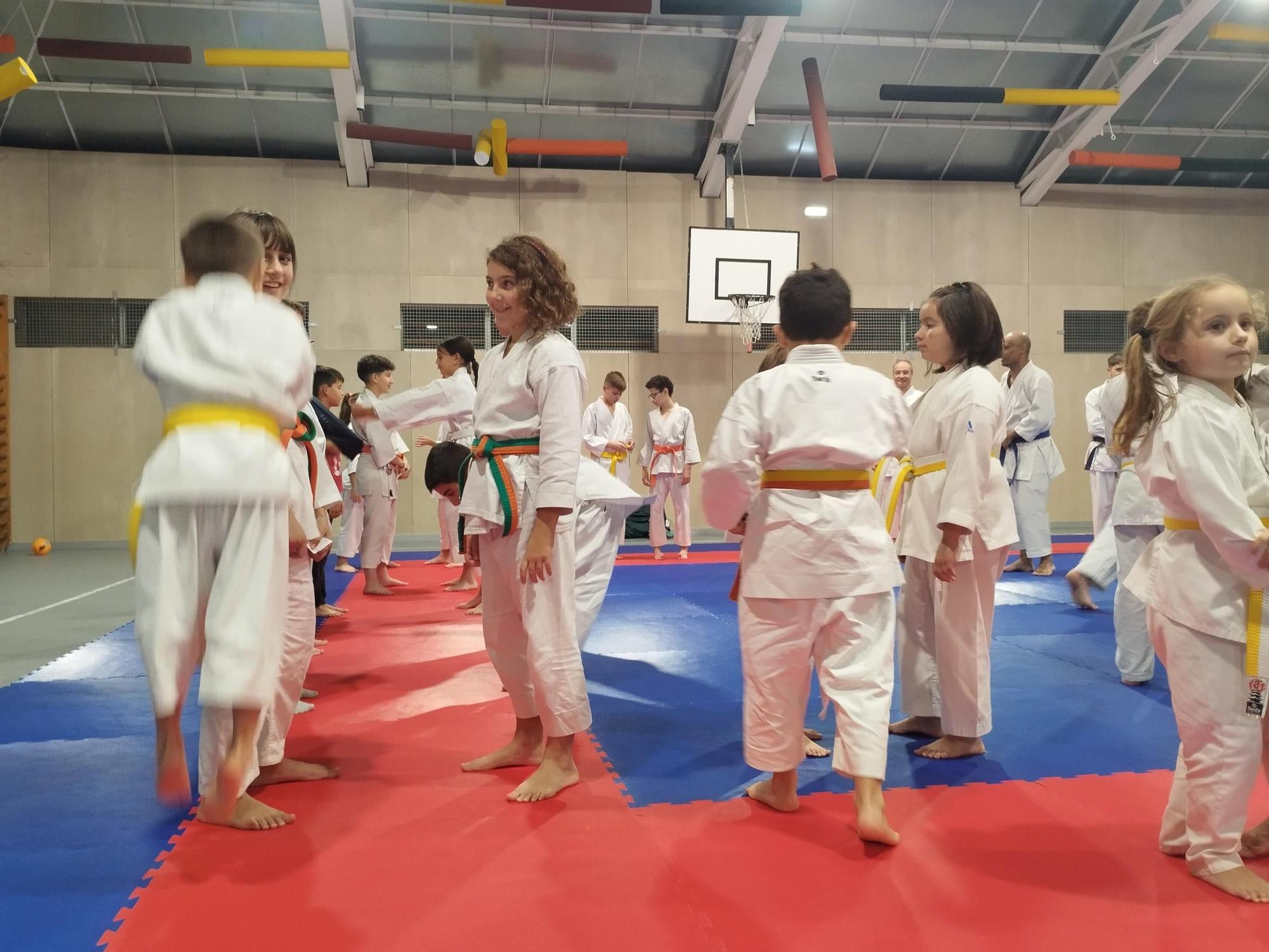 El tai-jitsu, el arte de defensa de los guerreros samurái conquista en Llanera