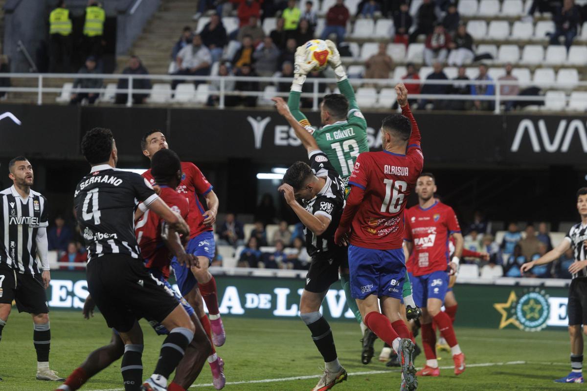Las imágenes del partido entre el FC Cartagena y el CD Teruel