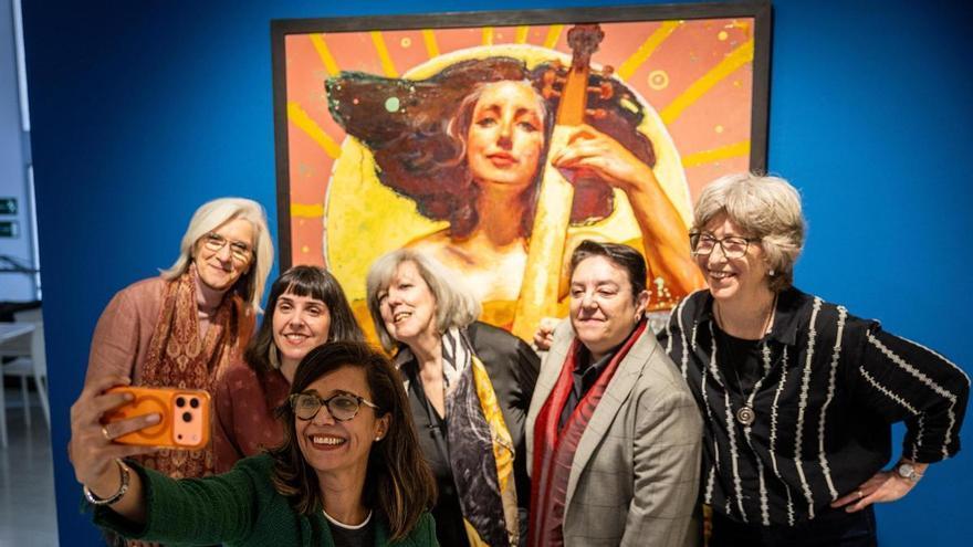 Artistas zaragozanas y su obra: la exposición 'Tal como somos' rescata del olvido creaciones femeninas