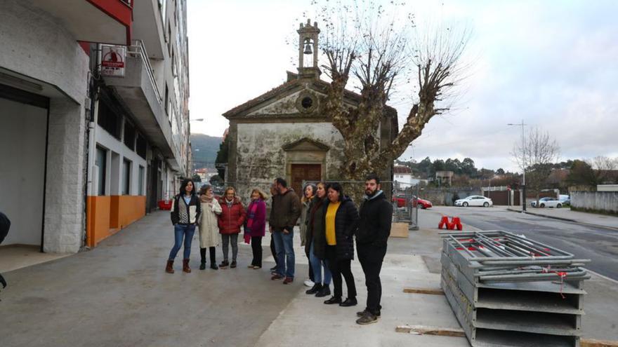 Paola María exigirá a la constructora que corrija los desniveles en la calle San José