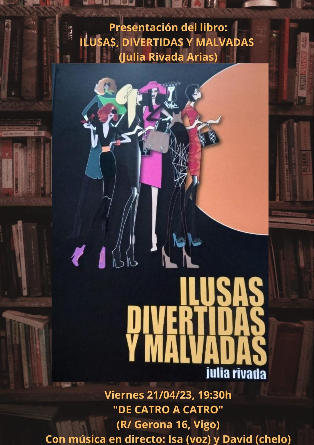 Portada del libro de Julia Rivada.