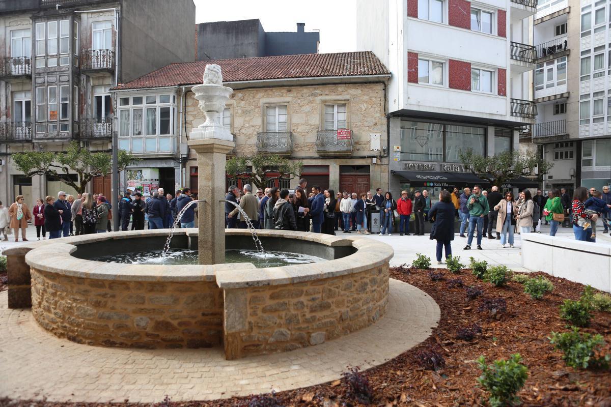 A ESTRADA INAUGURACION PLAZA FAROLA LUIS LOPEZ JOSE LOPEZ