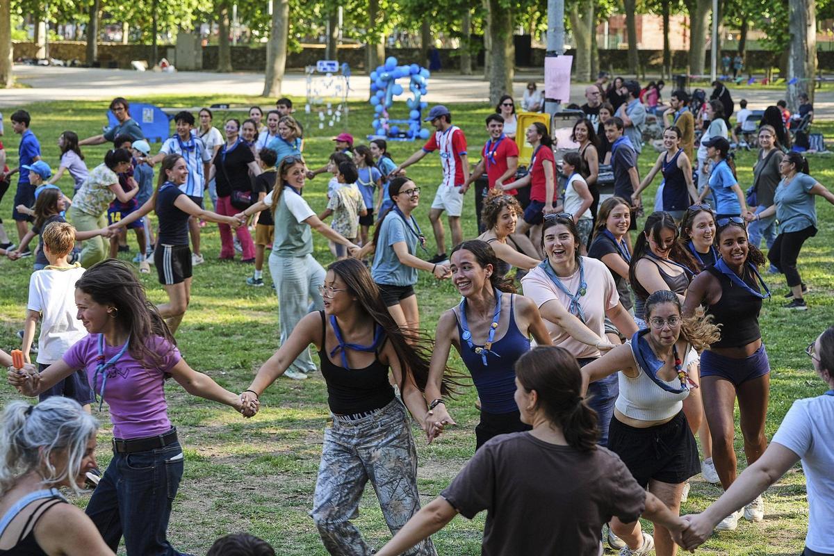 La celebració dels 75 anys de l'Agrupament Escolta i Guia Sant Narcís de Girona La celebració dels 75 anys de l'Agrupament Escolta i Guia Sant Narcís de Girona