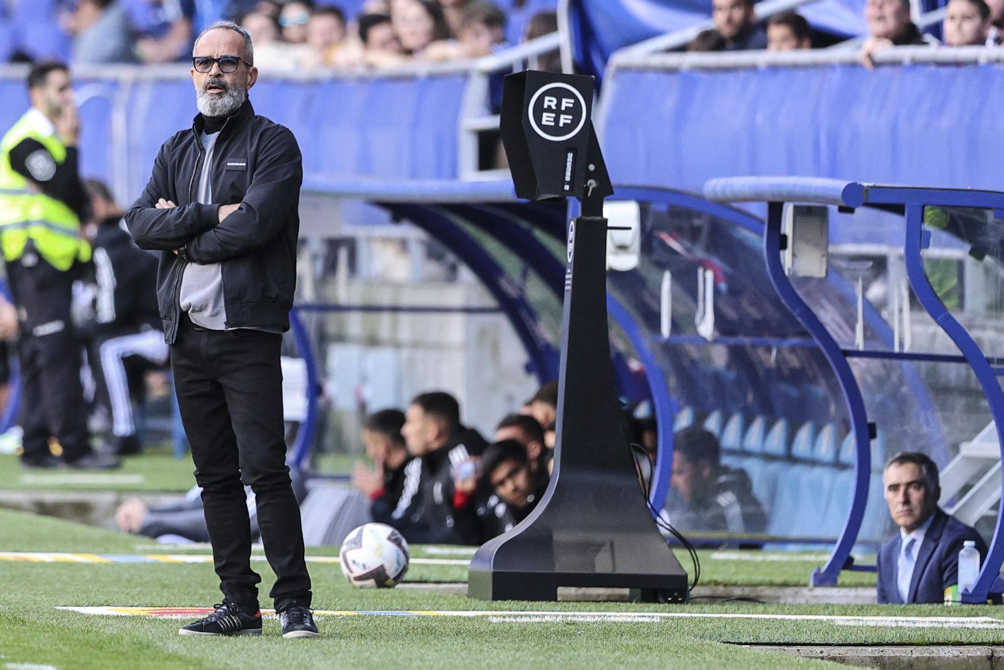 En imágenes: así fue el encuentro entre Real Oviedo y Granada en el Tartiere