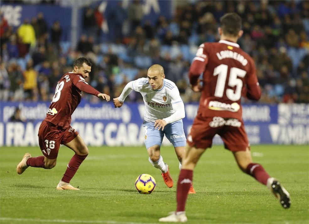 Las imágenes del Zaragoza-Córdoba C.F.