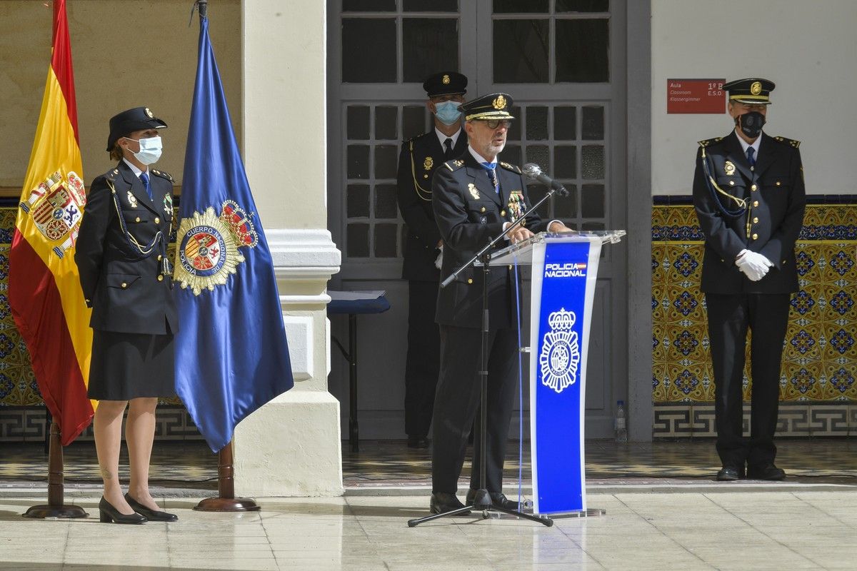 Jjura del cargo de 76 alumnos de la XXXV Promoción de la Escala Básica de la Policía Nacional