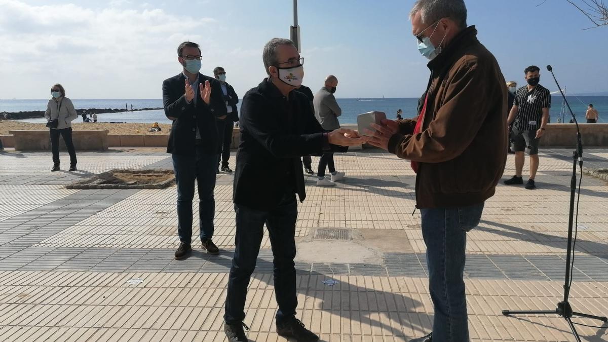 BALEARES.-Palma suma nueve piedras de la memoria en homenaje a víctimas del franquismo