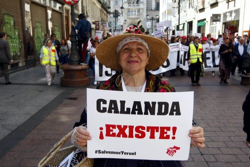 Manifestación: 'Salvemos Teruel'