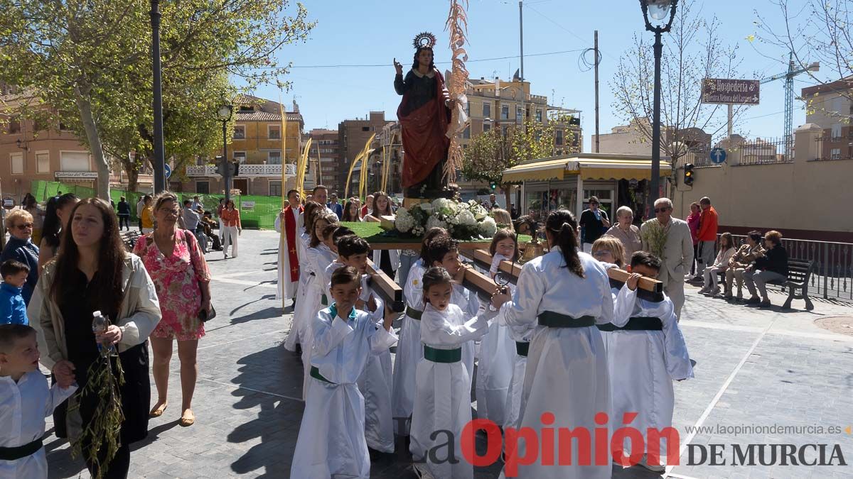 Procesión de Domingo de Ramos en Caravaca