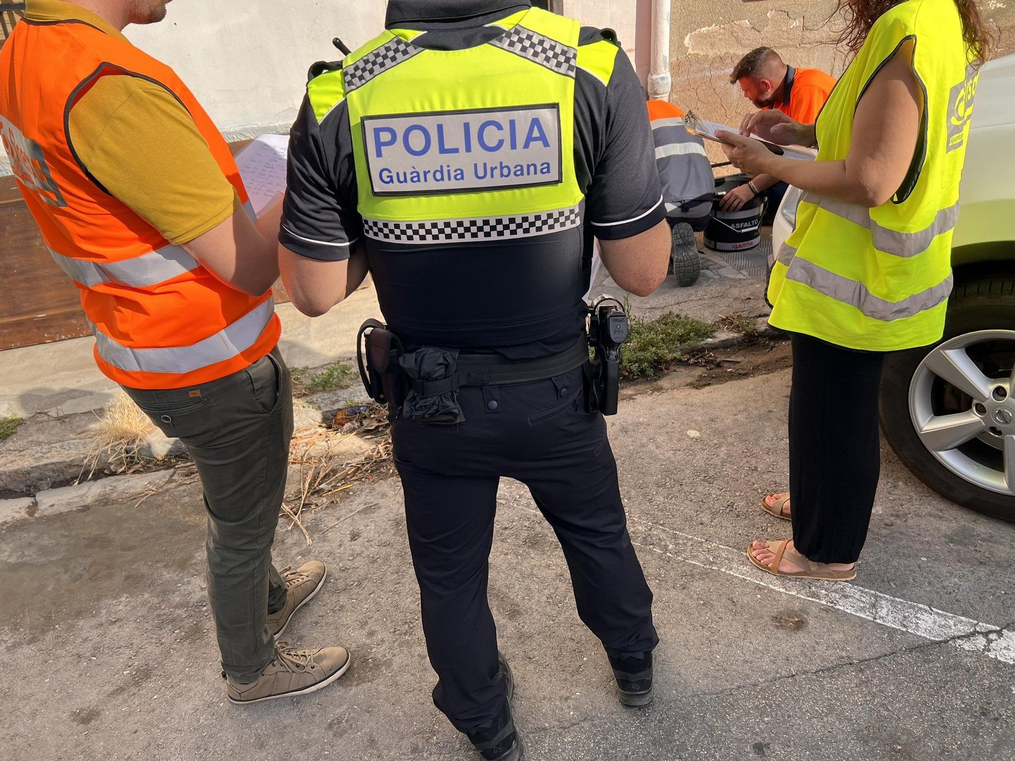 Dispositiu contra el frau de l'aigua i de llum al barri del Culubret de Figueres