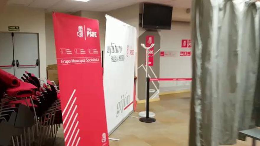 Elecciones en la Casa del Pueblo de Gijón