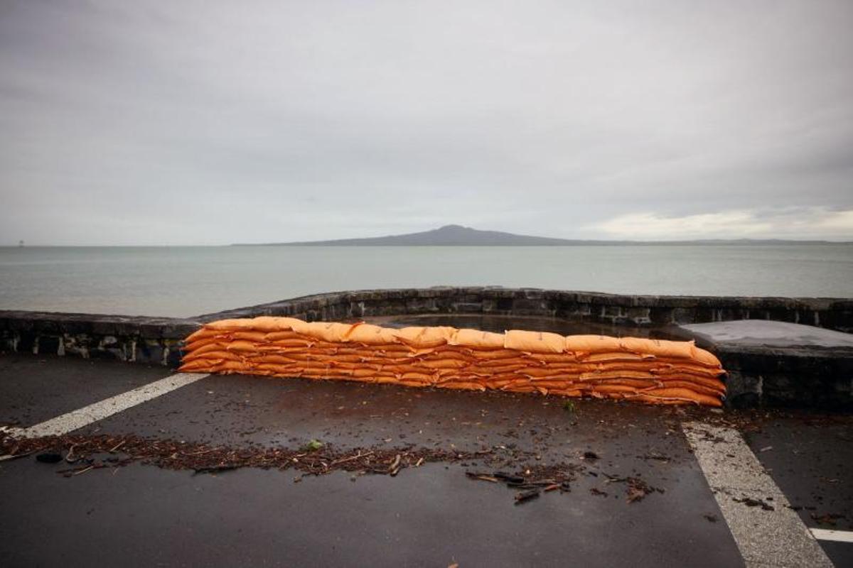 Las mejores imágenes del ciclón Gabrielle en Auckland, Nueva Zelanda