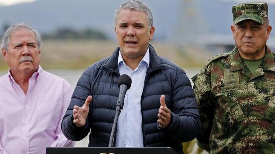 El presidente de Colombia, Iván Duque.