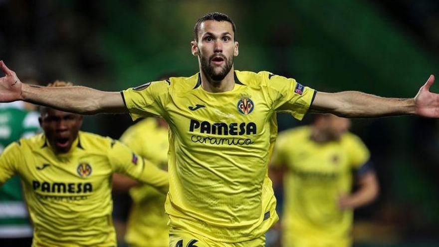 El Villarreal golpea primero en Lisboa y se acerca a los octavos (0-1)