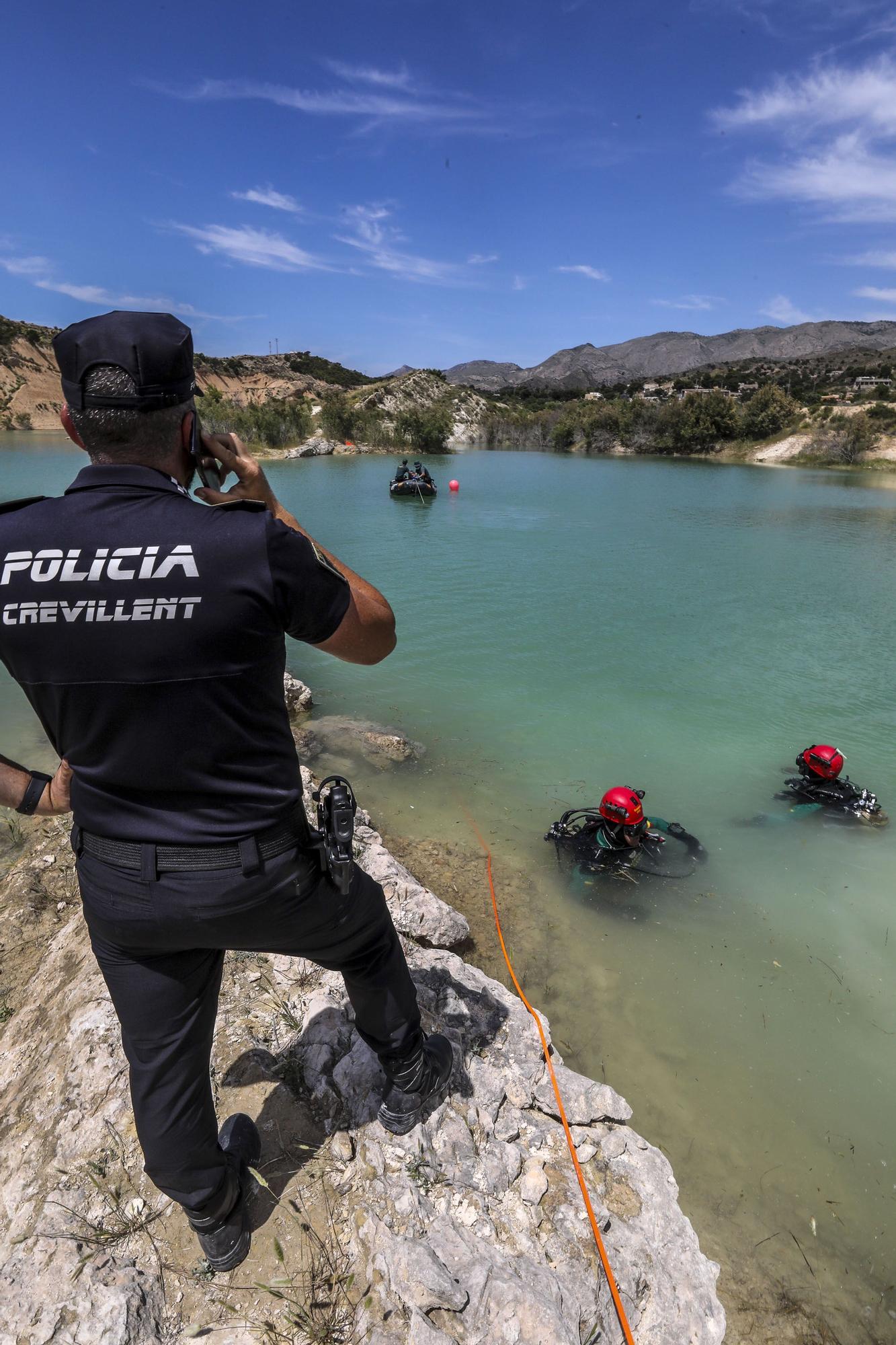 Un joven se ahoga en el pantano de Crevillent mientras nadaba con un amigo