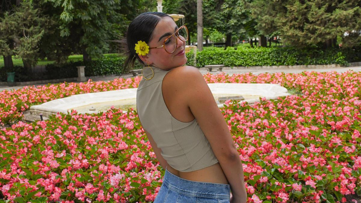 Entrevista a Chiara en el Retiro.