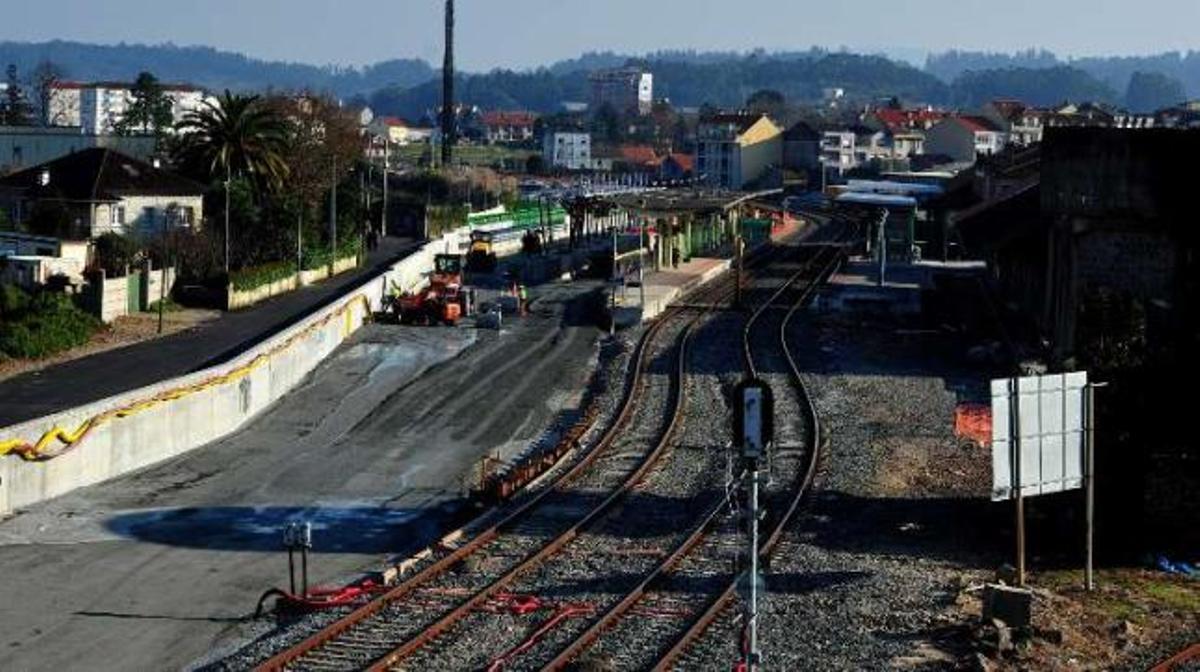 La energía eólica y el TAV convierten Xiabre en epicentro industrial de O Salnés y Ullán