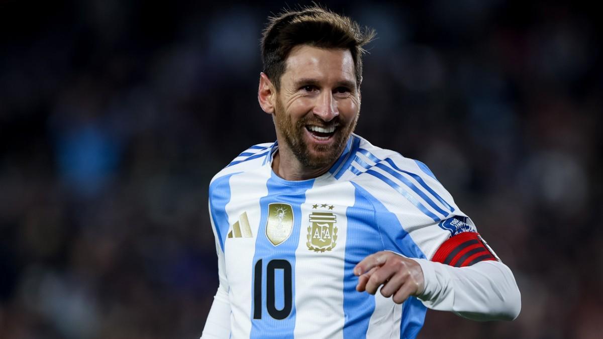 Leo Messi, capitán de Argentina