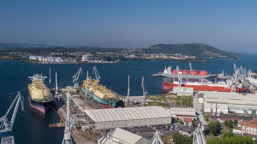 Navantia-Ferrol se consolida como joya de reparaciones en Europa y Atlántico Norte