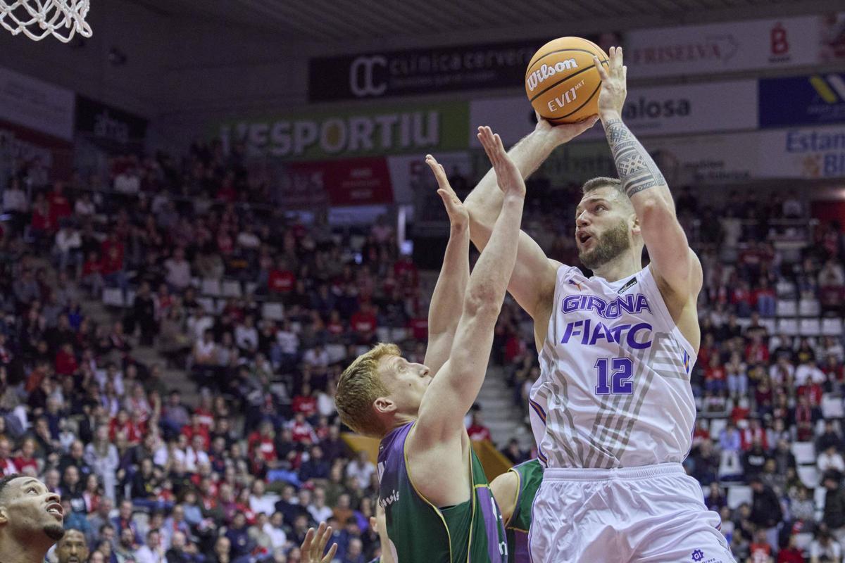 Les imatges del Bàsquet Girona - Unicaja