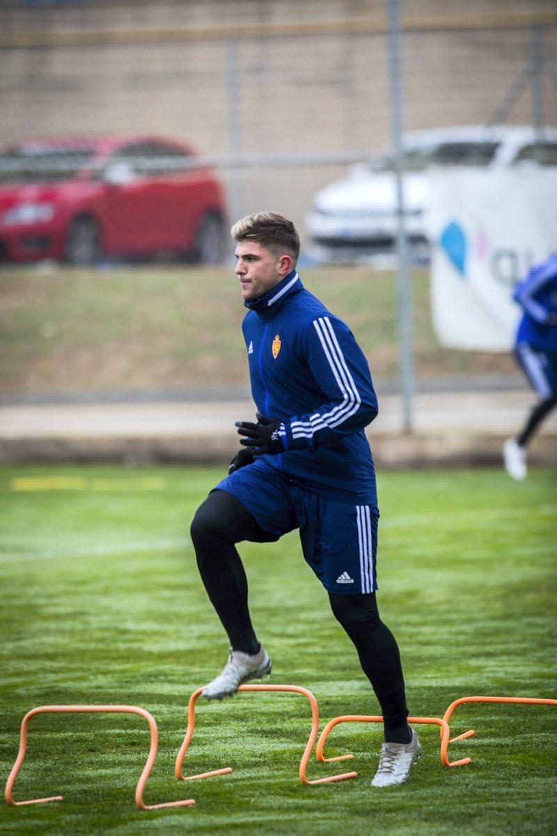 Entrenamiento del Real Zaragoza de hoy 30 de diciembre