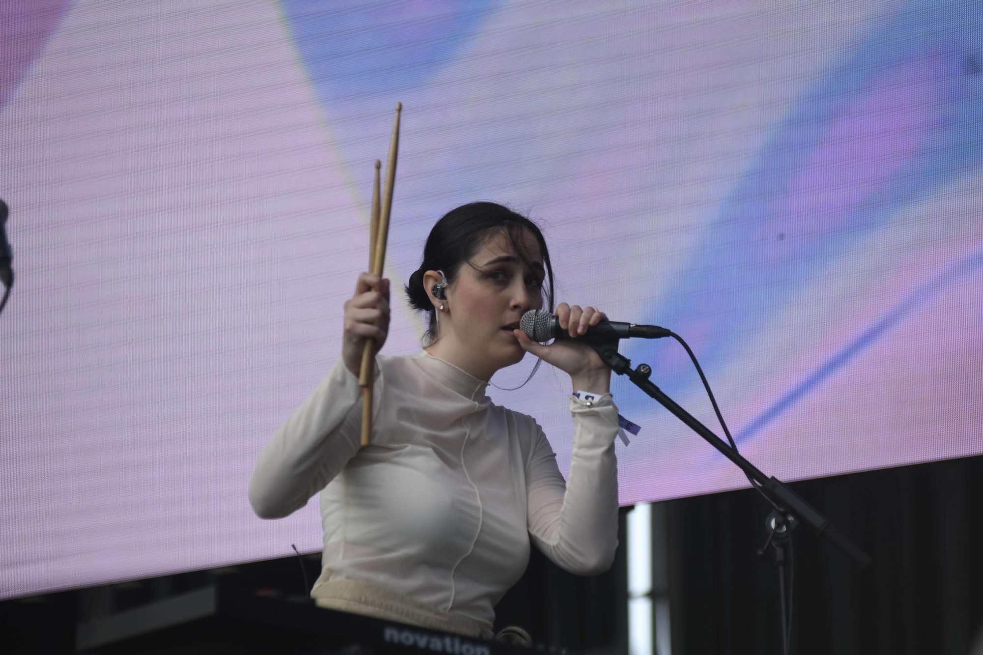 Concierto de Hoonine en el Warm Up 2024
