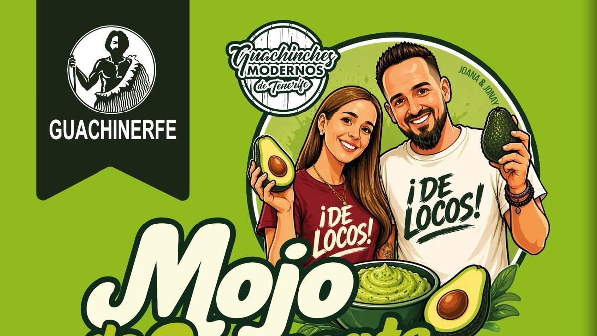 Etiqueta del nuevo producto.