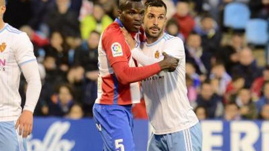 GuitiÃ¡n, en un partido con el Zaragoza