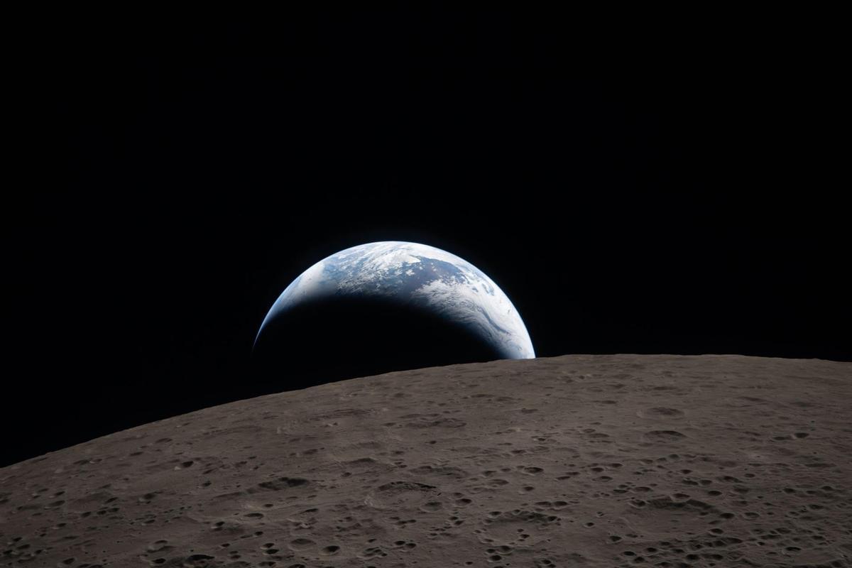 Impresionantes imágenes de la misión Artemis y la cara oculta de la Luna