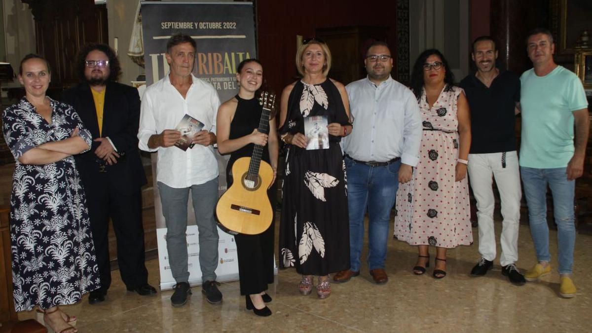 Silvia Escamilla actuó en la iglesia de Nuestra Señora de los Ángeles de Pedrola. | SERVICIO ESPECIAL