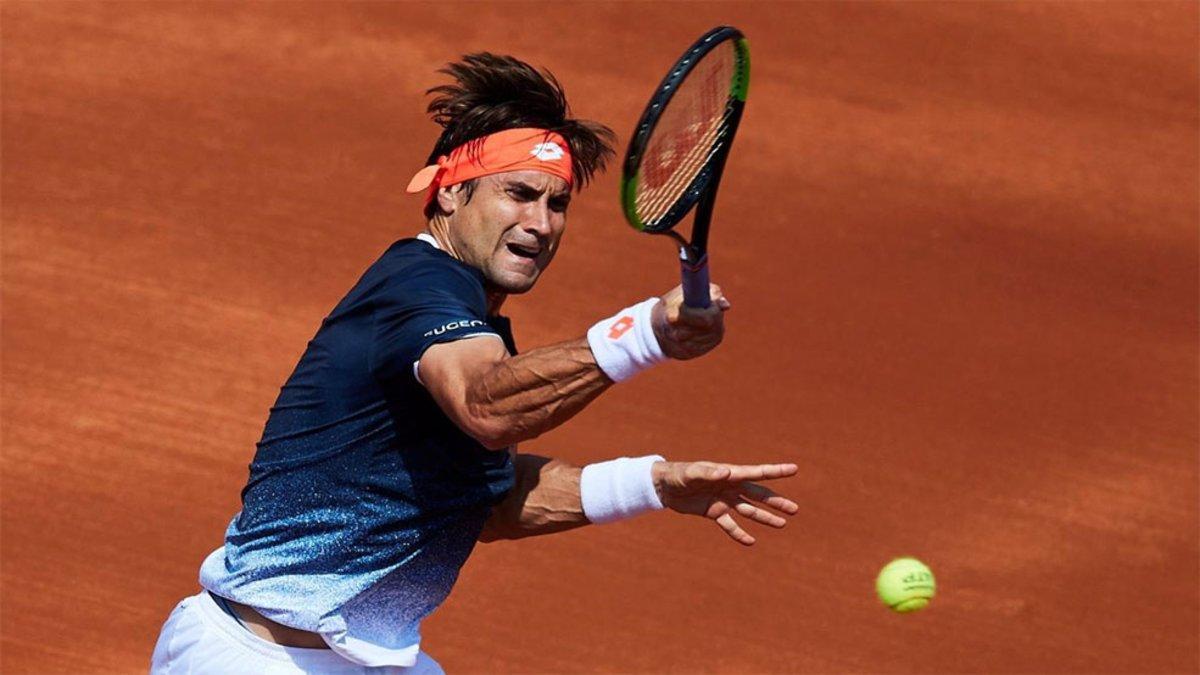 David Ferrer está jugando muy bien en Barcelona