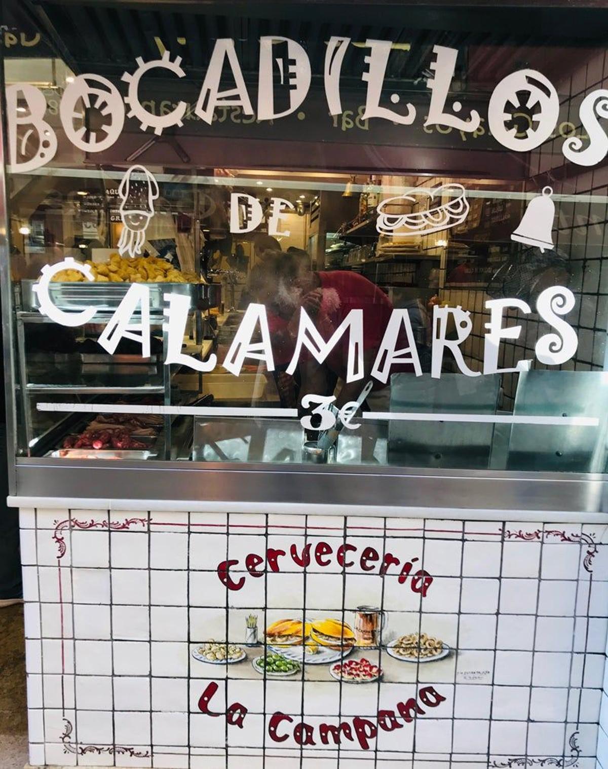 Bocata de calamares