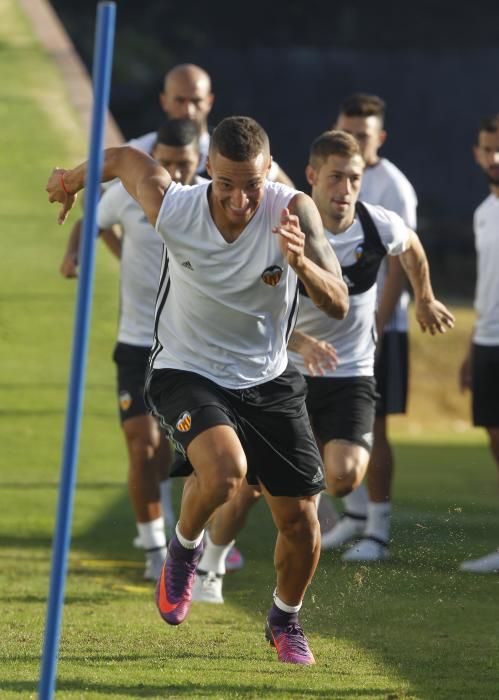 Las mejores fotos del entrenamiento del Valencia CF