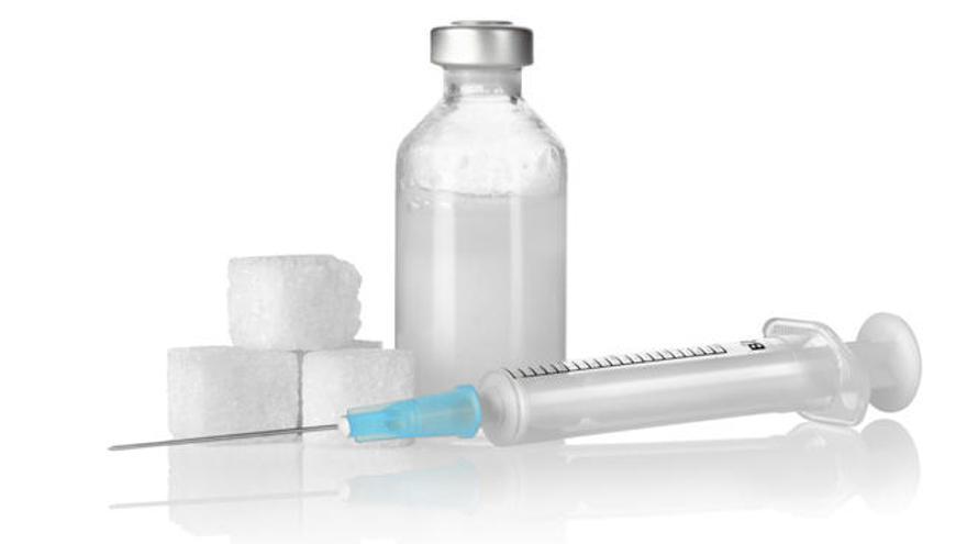 Una dosis de insulina para actuar contra la diabetes.